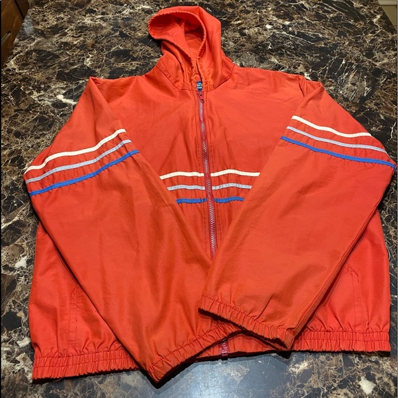 Vintage Sports Accent Wind Breaker, Men Size Medium (40) - Picture 2 of 10